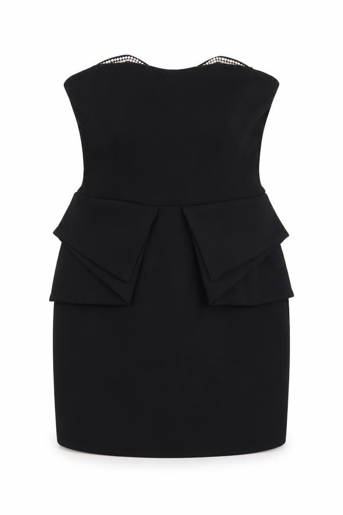 River Island Black Bodycon Dress Women Size 12