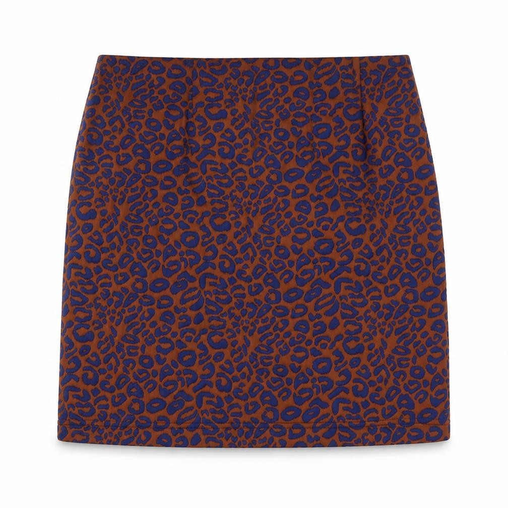 Marks and Spencer Women's Brown Animal Print Skirt