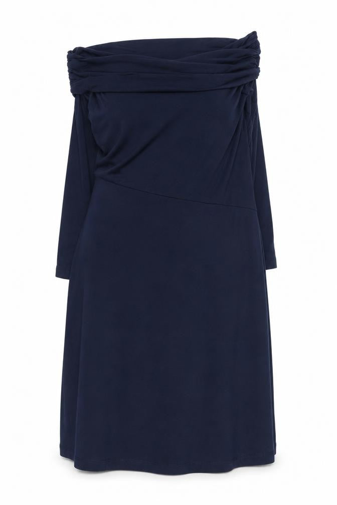Marks and Spencer Women's Blue Sheath Midi Dress