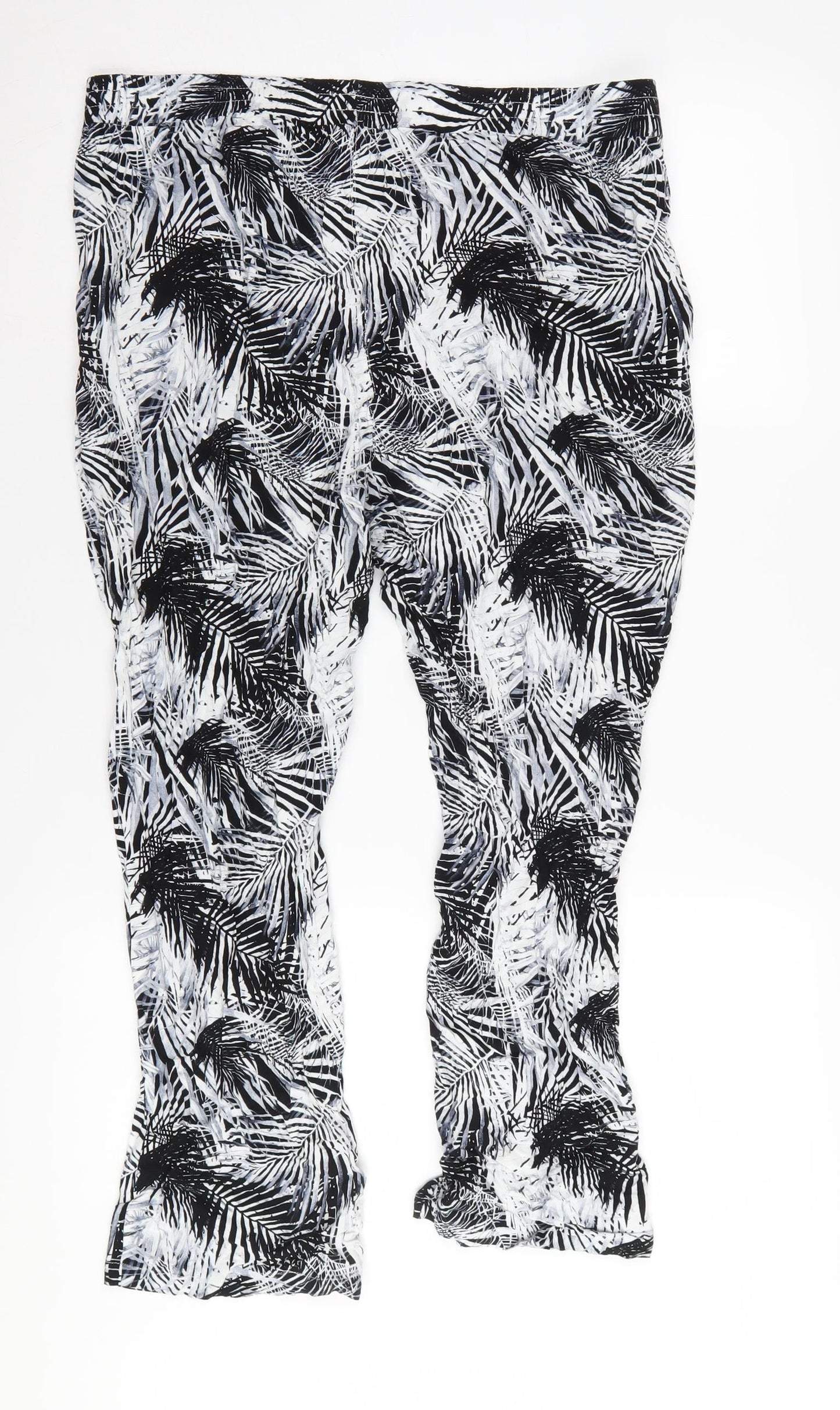 Damart Women's Black Trousers, Size 16, Viscose