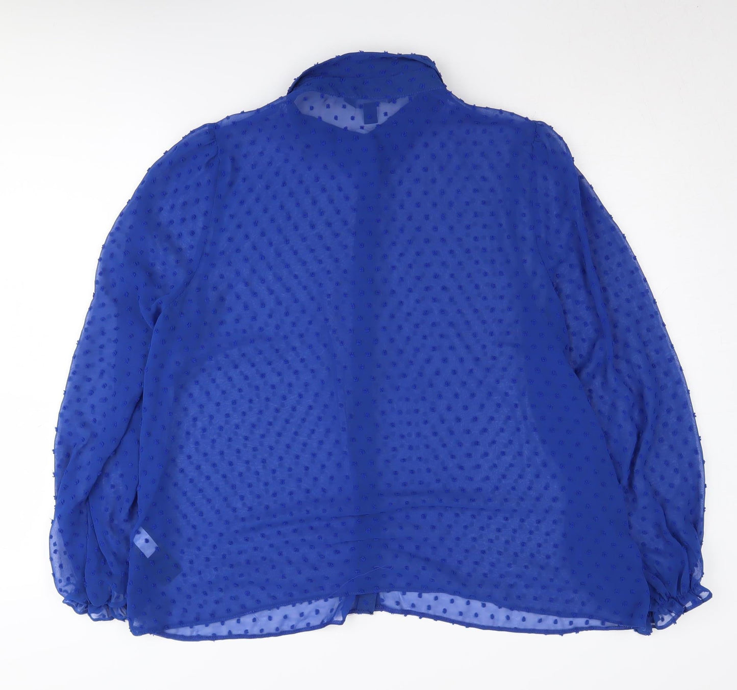 Friends Like These Blue Women's Long Sleeve Blouse