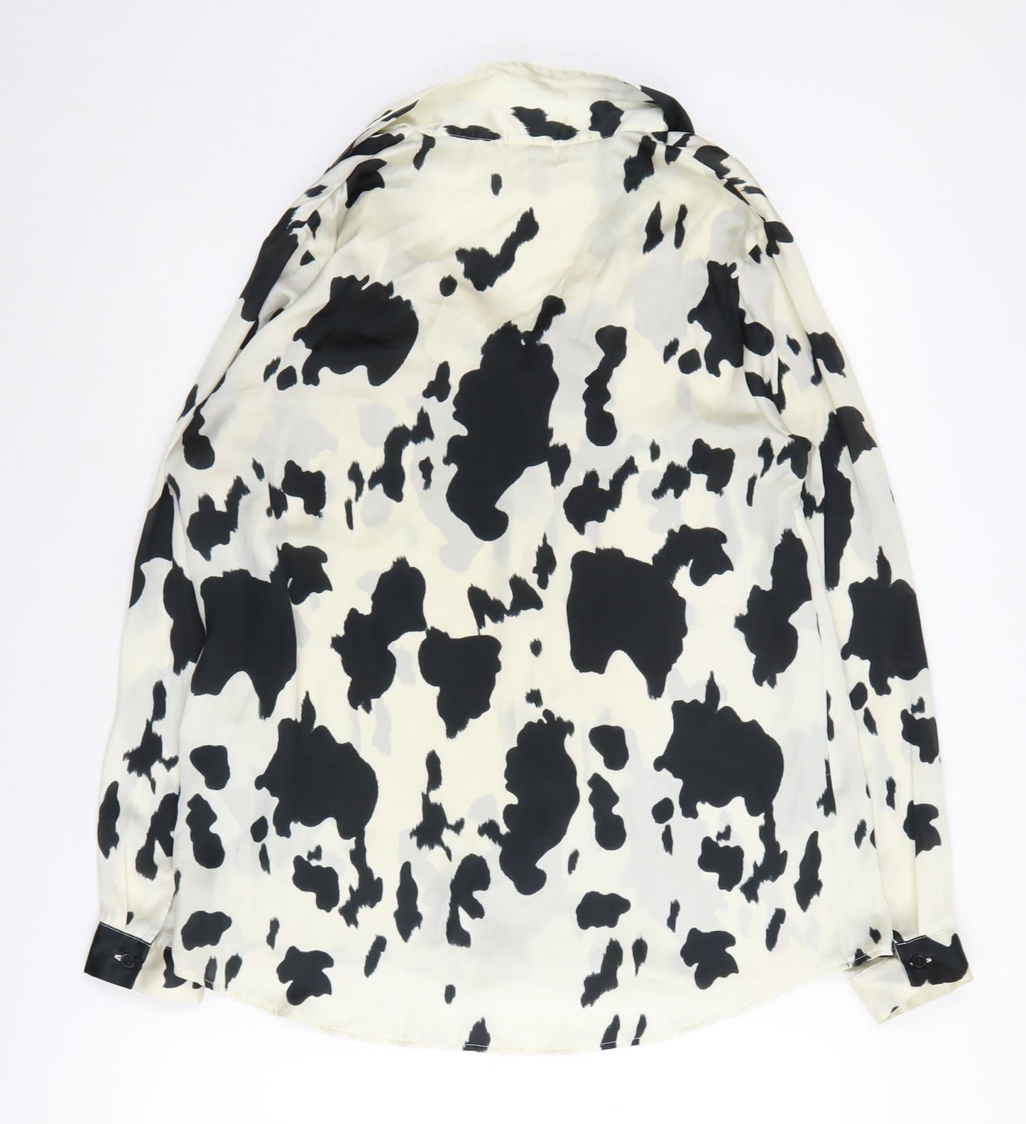 Asos Women's 12 Animal Print Button-Up Shirt