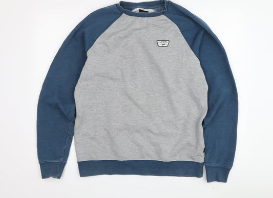 Vans Men's Grey Medium Pullover Sweatshirt