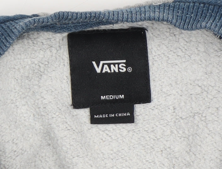 Vans Men's Grey Medium Pullover Sweatshirt