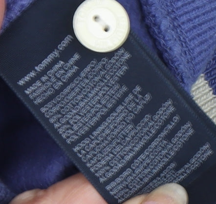 Hilfiger Denim Men's Blue Pullover Hoodie Medium