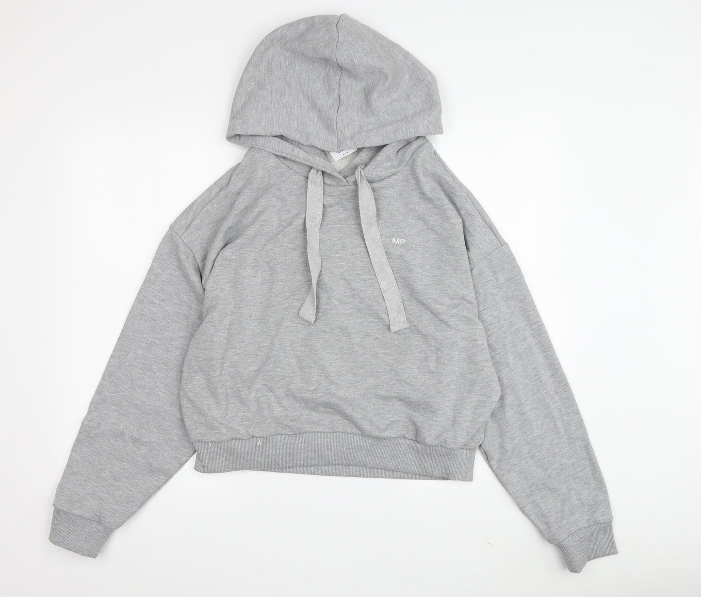 MP Women's Grey Pullover Hoodie - Size M, Casual Comfort