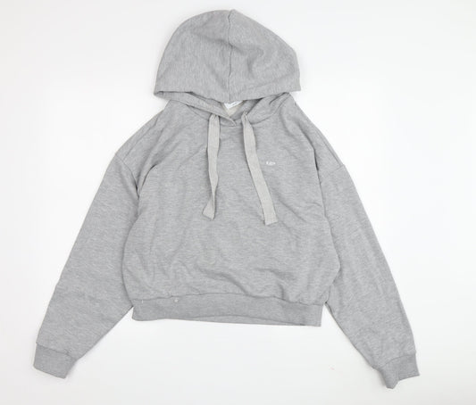 MP Women's Grey Pullover Hoodie - Size M, Casual Comfort