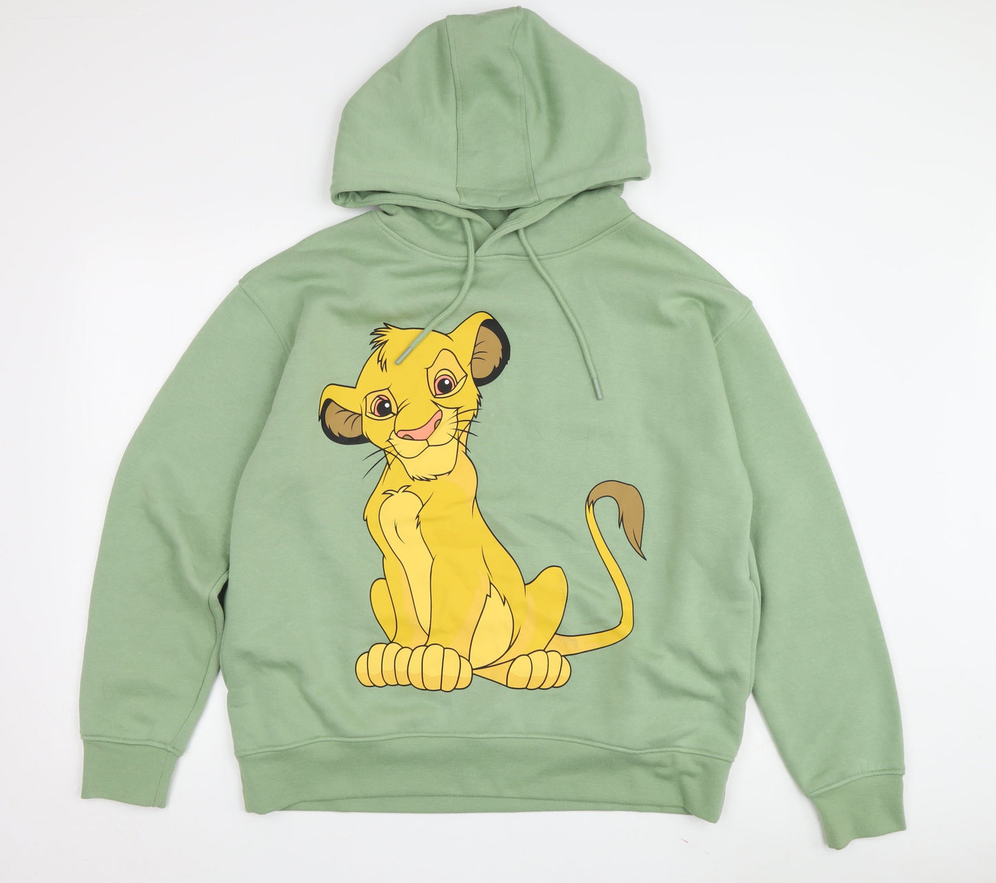 Disney Unisex Green Pullover Hoodie M