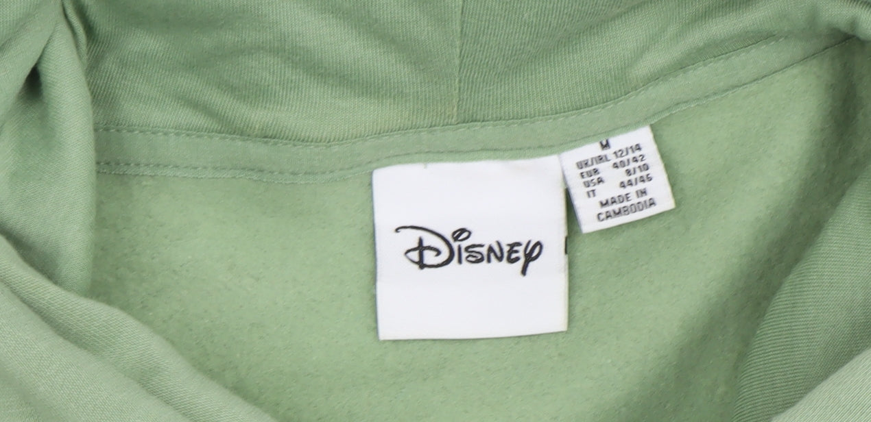 Disney Unisex Green Pullover Hoodie M