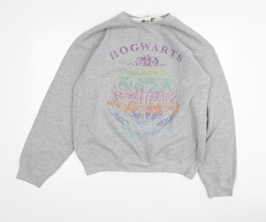 Harry Potter Women's Grey M Pullover Sweatshirt