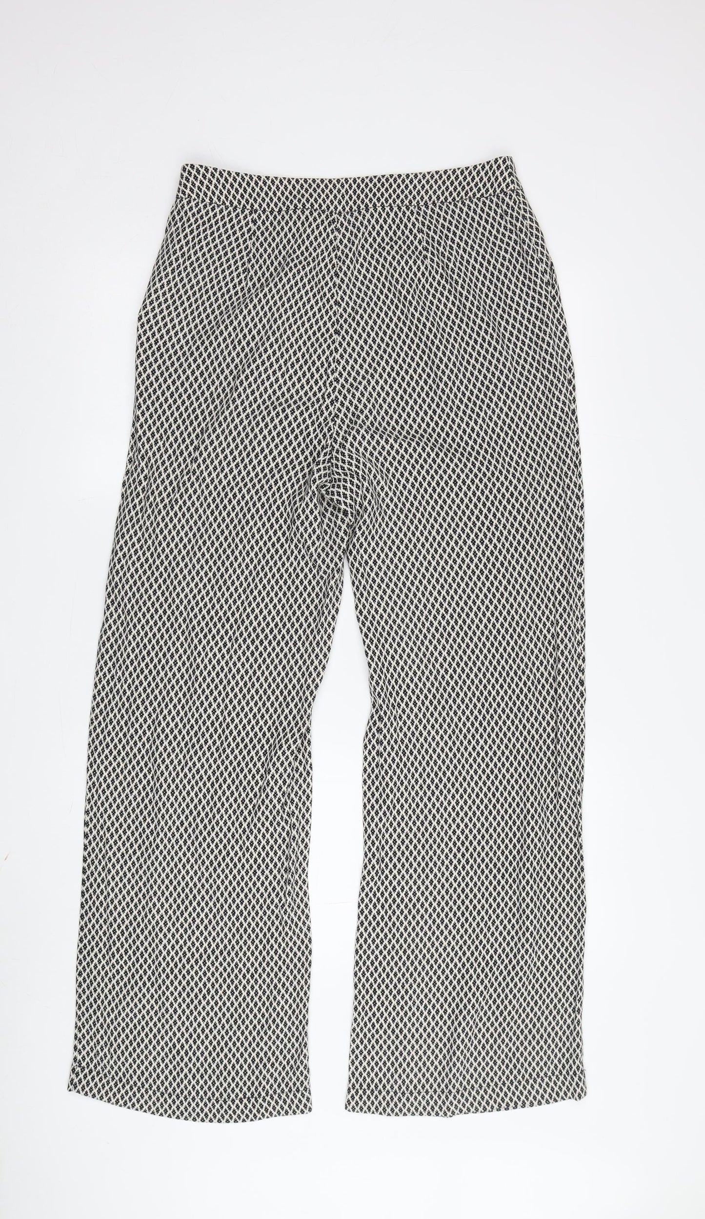Marks and Spencer Women's Geometric Trousers Size 10