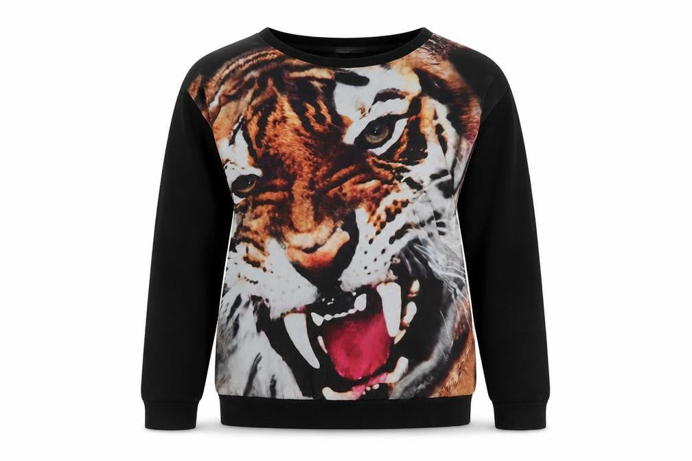 Unisex Adultss UK Size S Brave Soul Black Polyester Blend T-Shirt