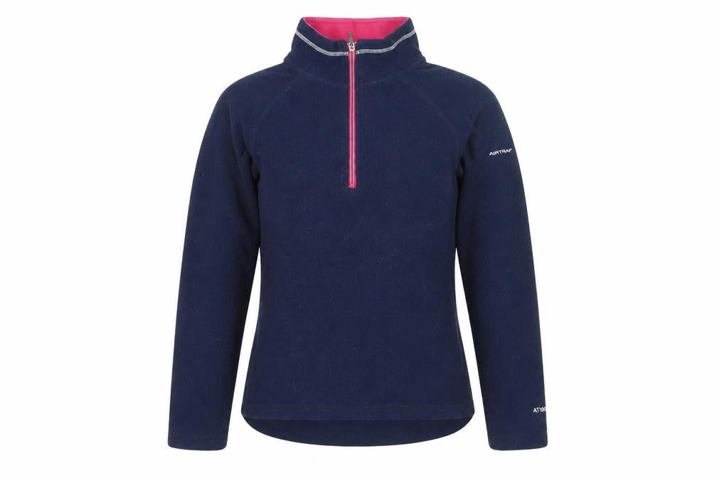 Womens UK S Regular Trespass Blue Pullover Sweatshirt