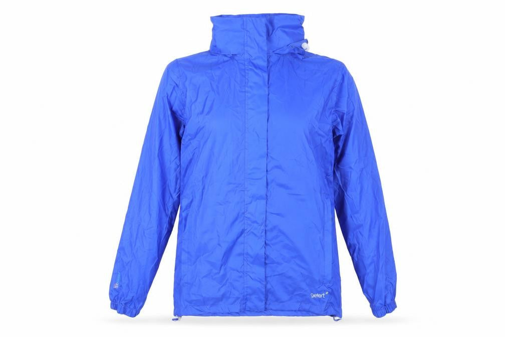 Womens UK Size 8 Regular Gelert Blue Polyester Jacket