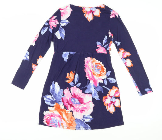 Joules Women's Multicoloured Floral Shift Dress, 8