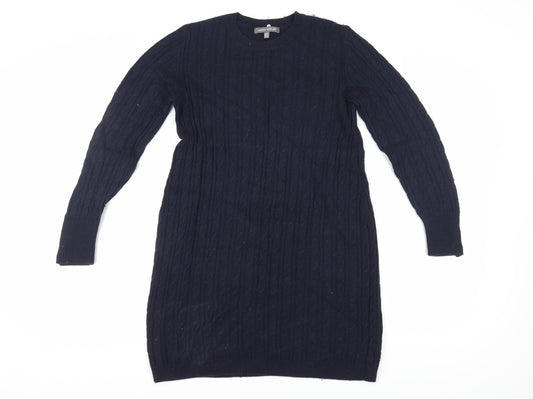 Laura Ashley Women's Black Jumper Dress Size 12