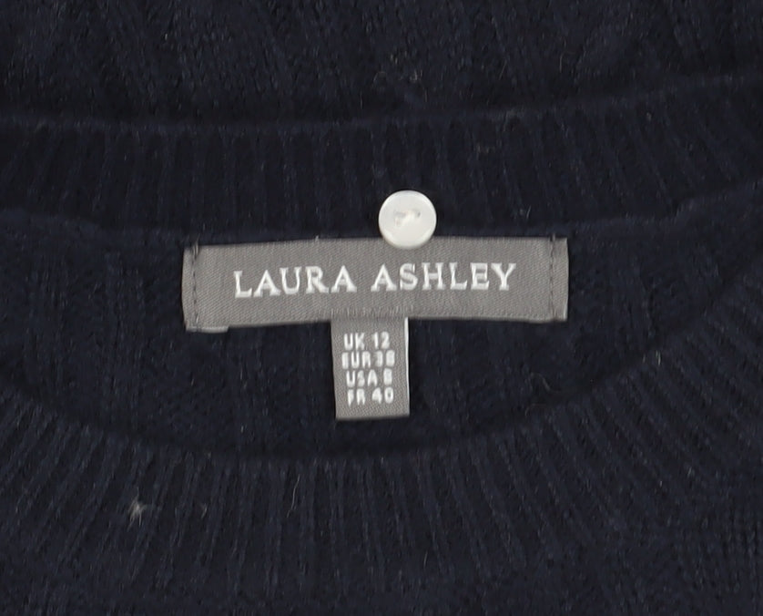 Laura Ashley Women's Black Jumper Dress Size 12