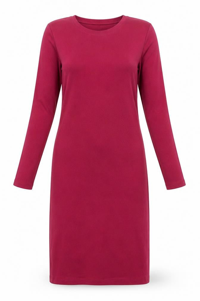 Zara Women's Red Long Bodycon Dress Size S