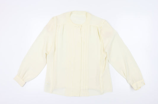 St Michael Women's Ivory Blouse, Size 14, Formal