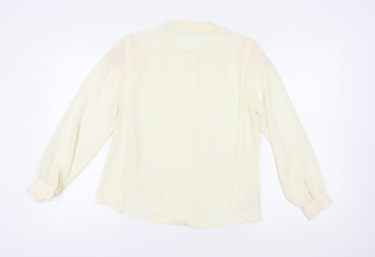 St Michael Women's Ivory Blouse, Size 14, Formal