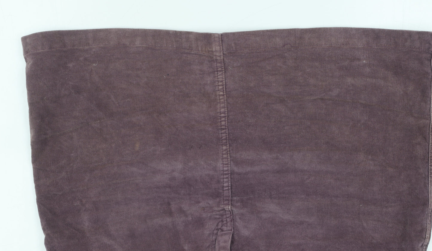 White Stuff Women's Purple Corduroy Skirt Size 12