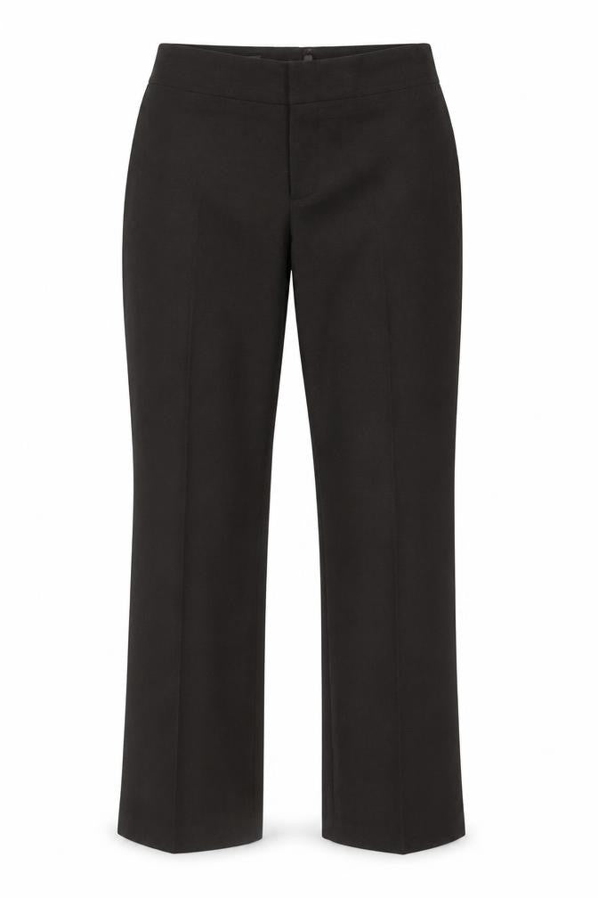 Front view of Mexx Women's Black Dress Pants, size 8, Straight Leg
