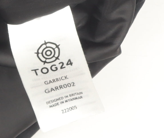 TOG24 Men's Black M Hooded Parka Jacket