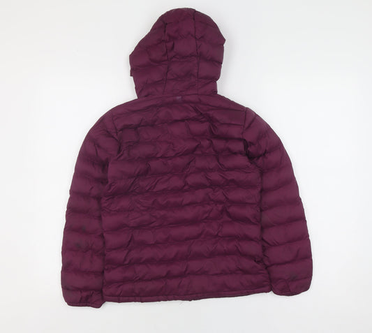 Mountain Warehouse Girls Purple Puffer Jacket 9-10 Years