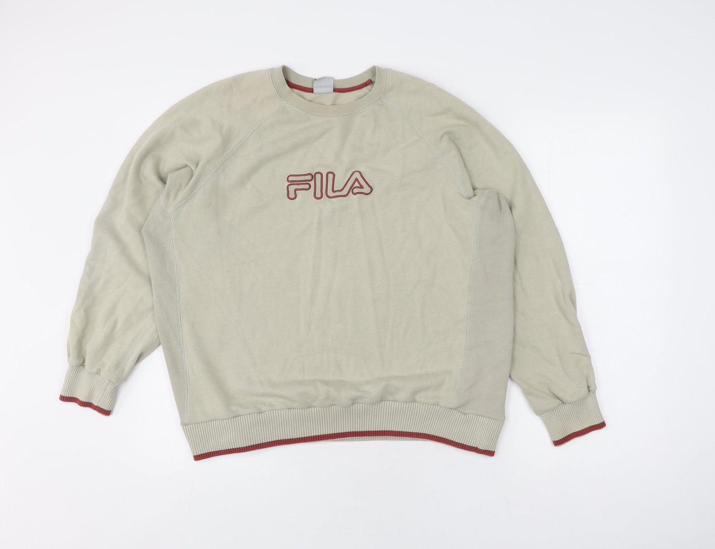 Fila Men's Beige Pullover Jumper S