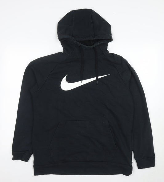 Nike Unisex Adults Black Hoodie M Pullover Activewear