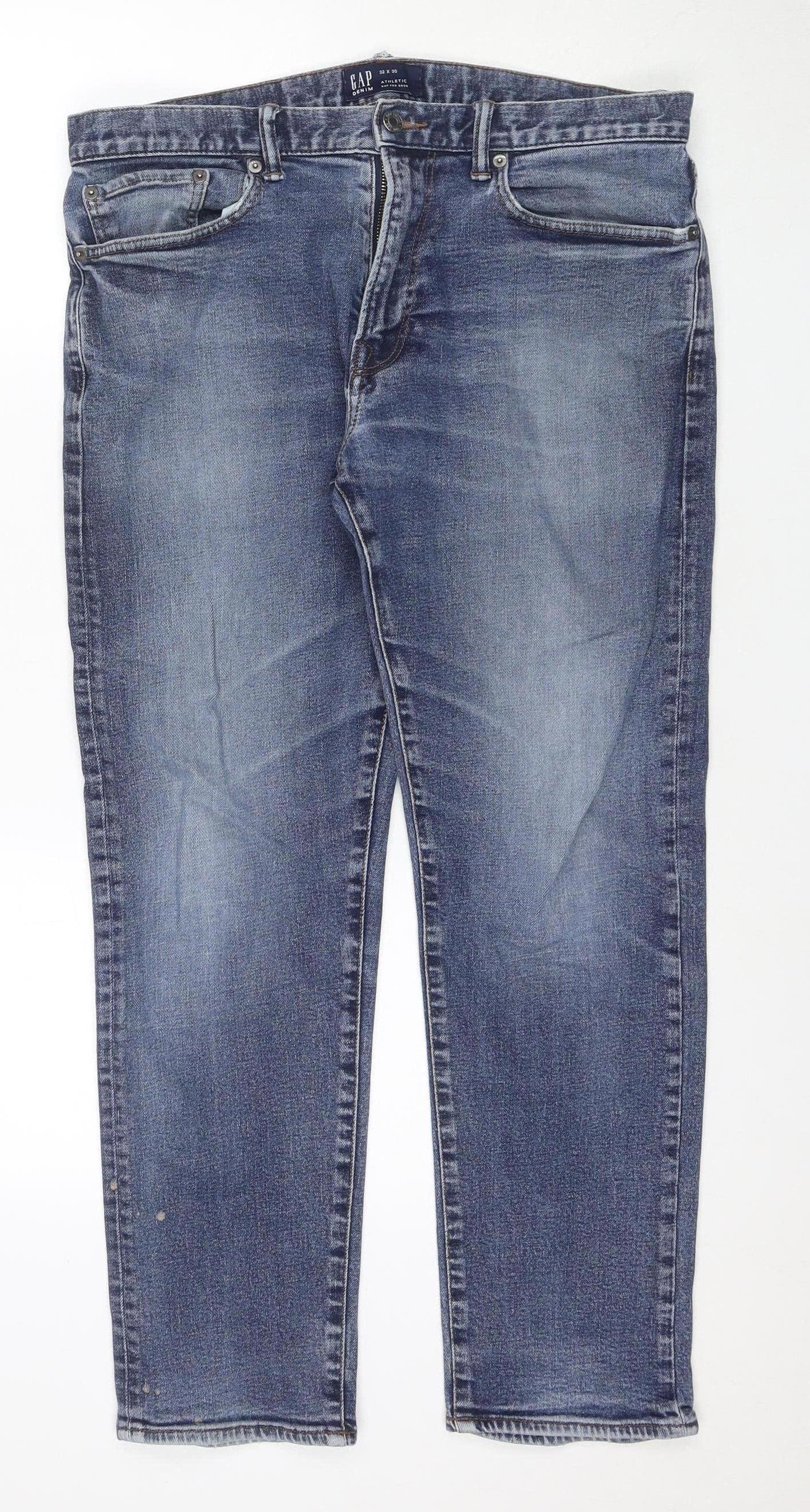 GAP Women's Blue Straight Denim Jeans Size 32
