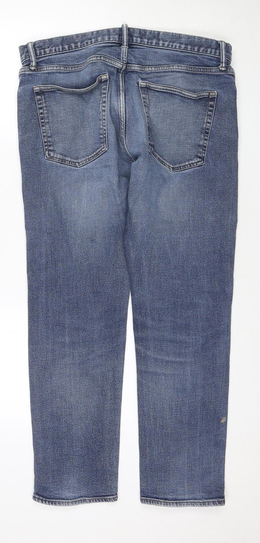 GAP Women's Blue Straight Denim Jeans Size 32