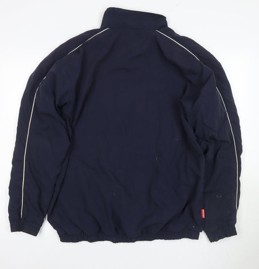 Slazenger Men's Blue Windbreaker Jacket L