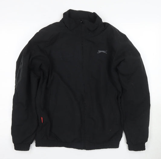Slazenger Men's Black XS Zip Sports Jacket