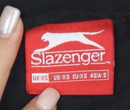 Slazenger Men's Black XS Zip Sports Jacket