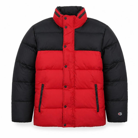 Champion Men's Red Puffer Jacket S Winter