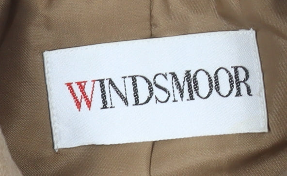 Windsmoor Beige Women's Wool Pea Coat Size 12