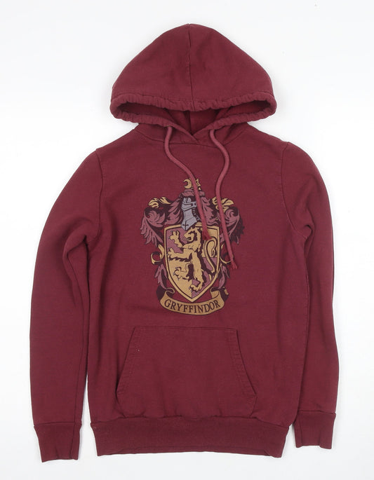 Harry Potter Gryffindor Red Hoodie XS Unisex Adults