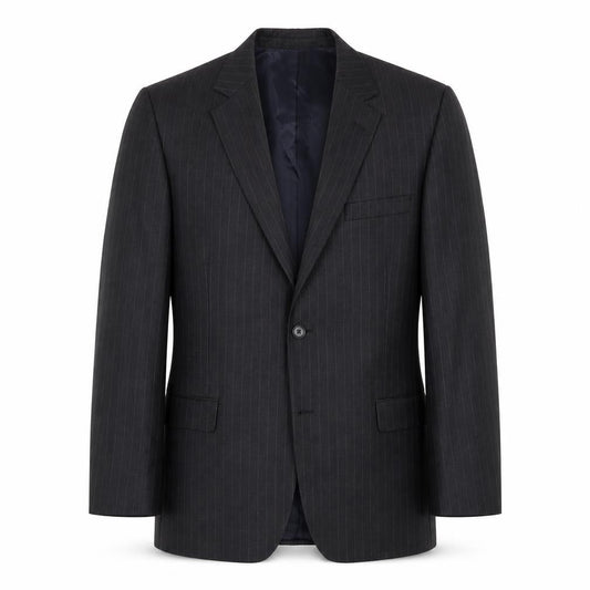 Mens 44 Chest Regular Austin Reed Black Two-Button Blazer