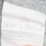 Stars & Stripes Grey T-Shirt Unisex Adults Small