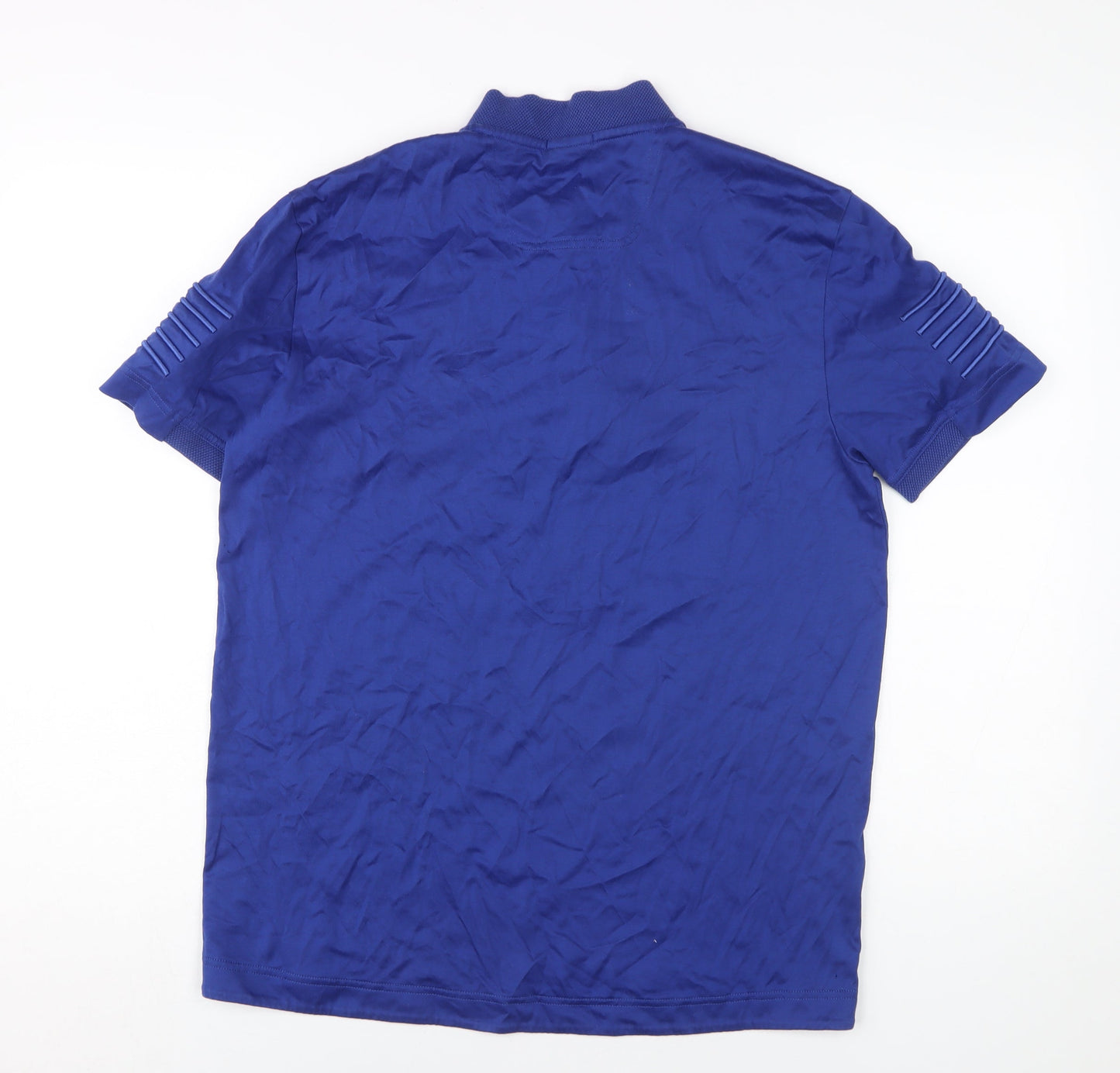 Hugo Boss Men's Blue Polo Shirt M Regular Fit