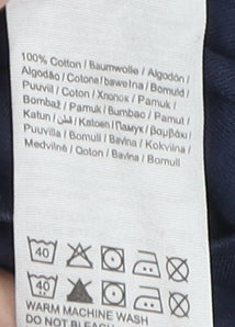 Jack & Jones Men's Blue Polo Shirt Size M