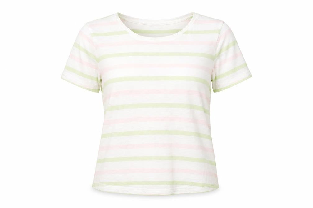 Womens UK Size 12 Laura Ashley Multicoloured 100% Cotton T-Shirt