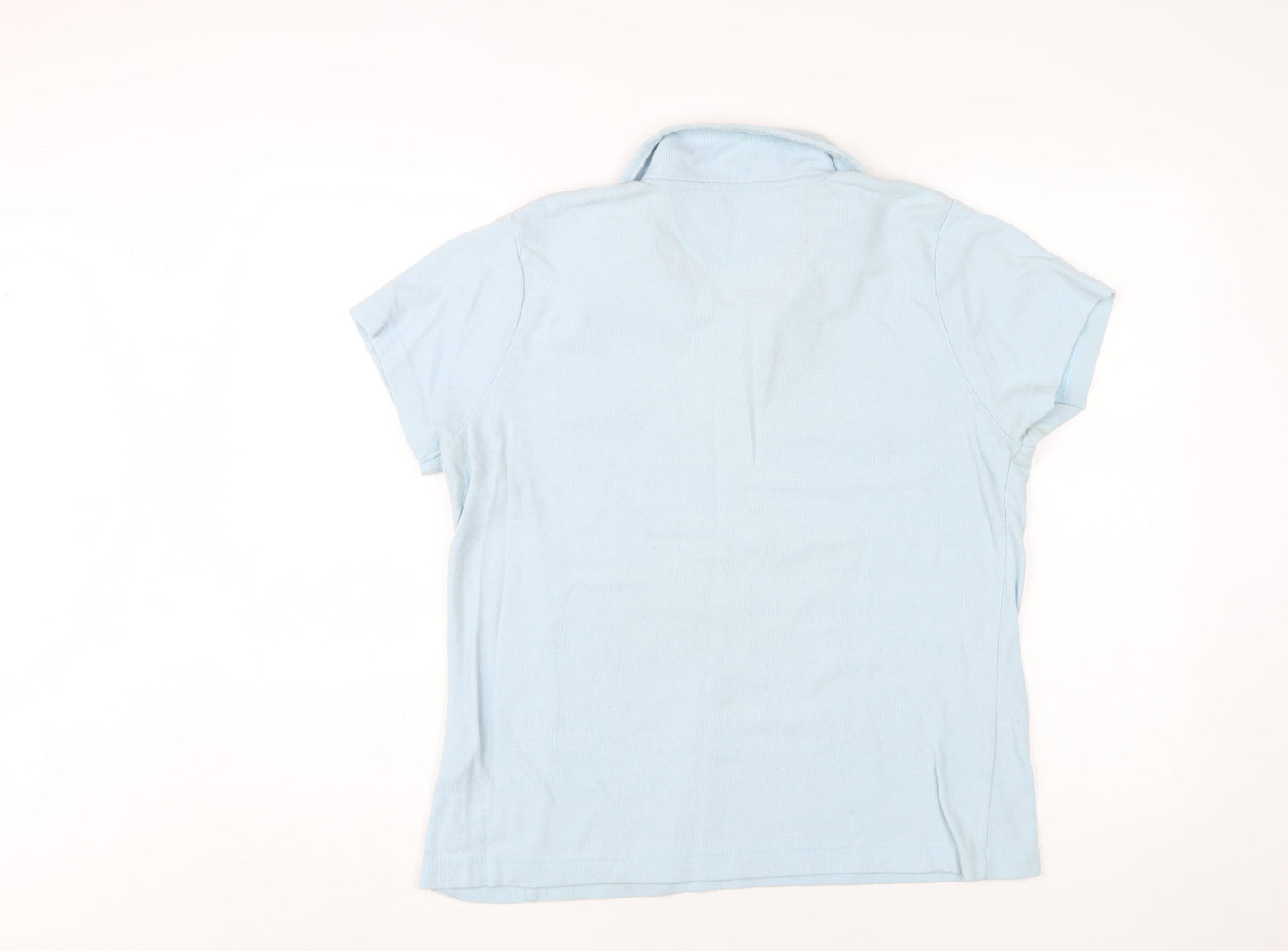 Regatta Women's Blue Polo Shirt, Size 14, Casual Fit