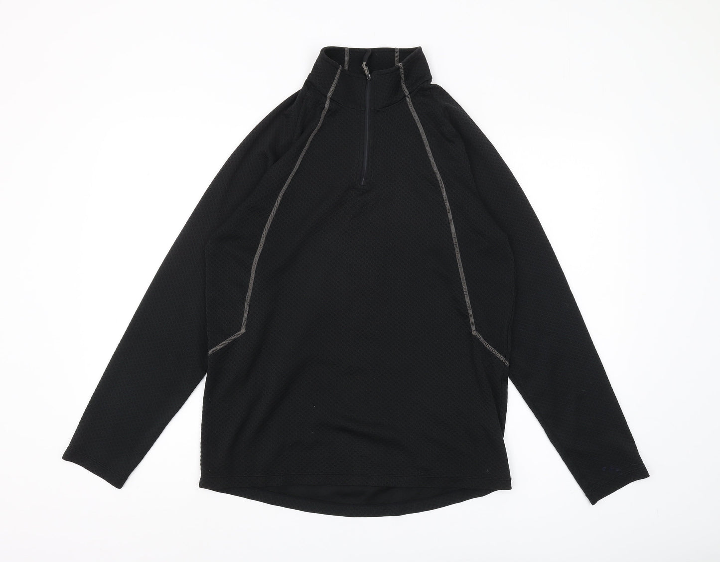 Switcher Men's Black Pullover, L, Long Sleeve, Activewear