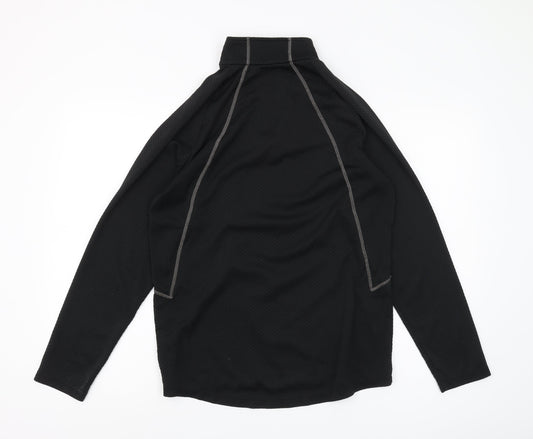 Switcher Men's Black Pullover, L, Long Sleeve, Activewear