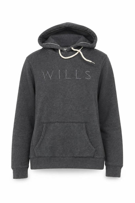 Womens UK 8 Regular Jack Wills Grey Pullover Hoodie