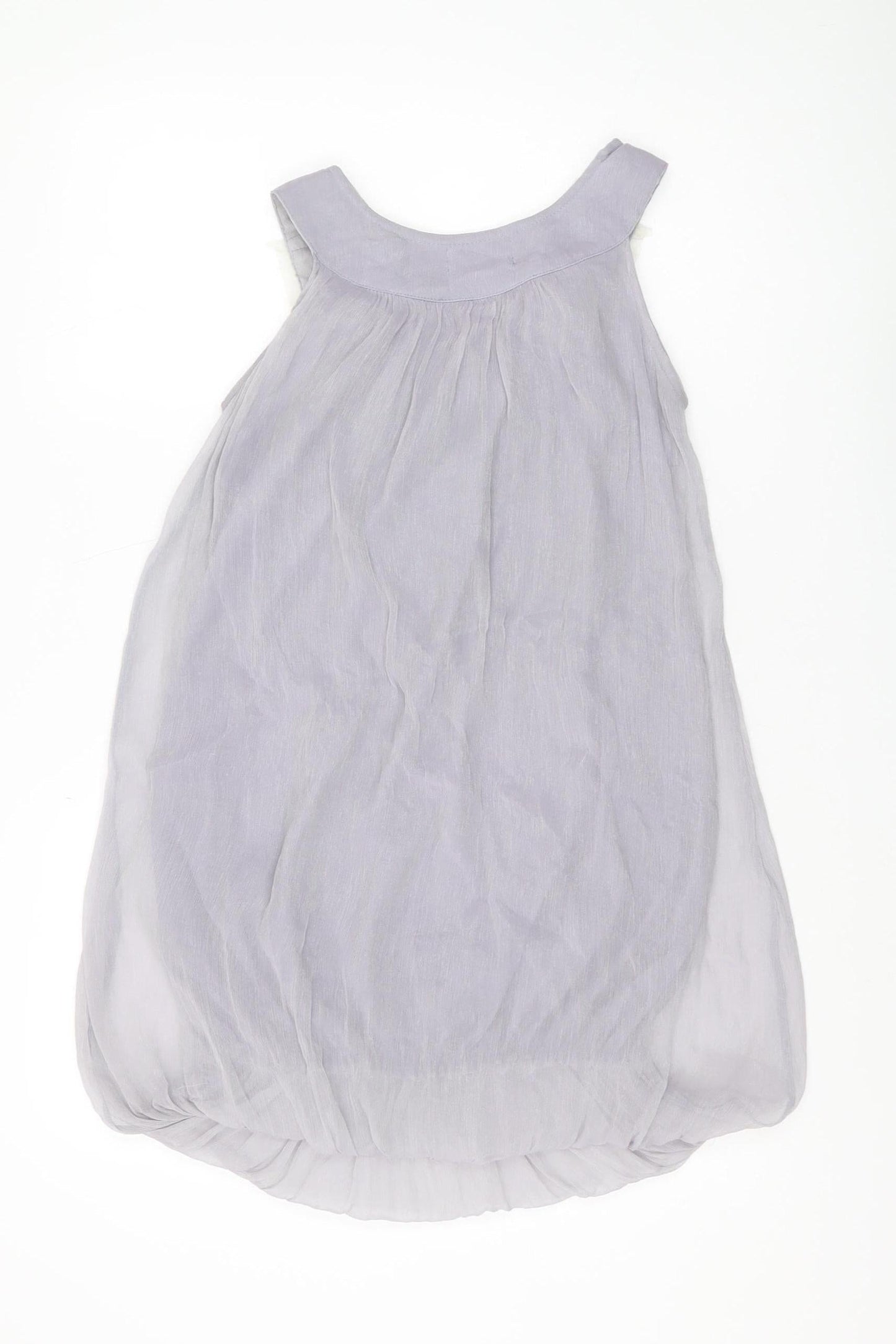 Ravi Famous Women’s Purple Beaded Sleeveless Blouse