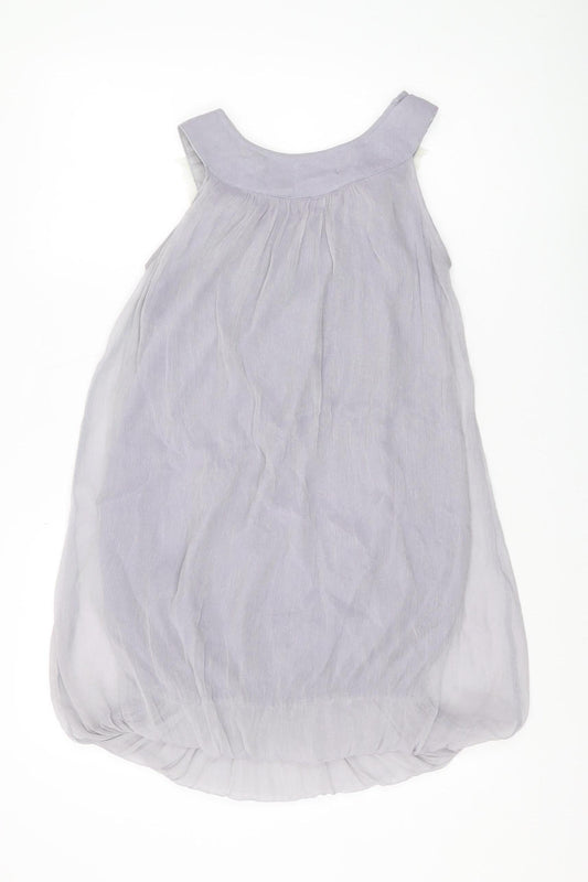 Ravi Famous Women’s Purple Beaded Sleeveless Blouse