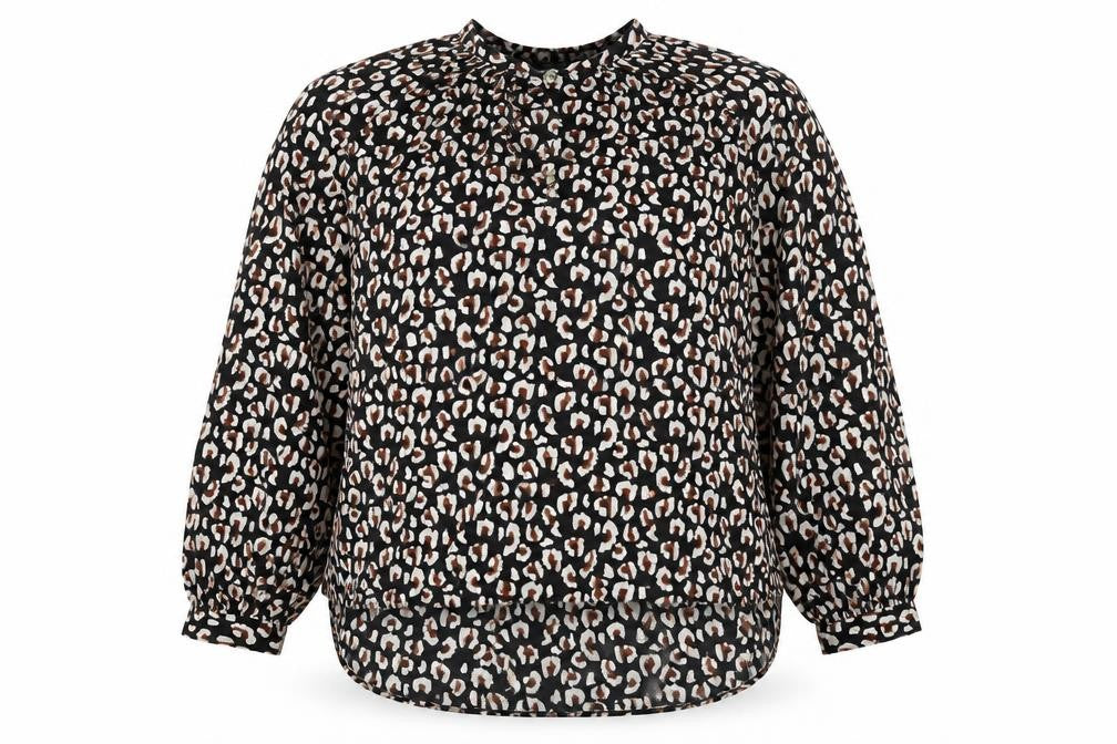 Womens UK Size XL JACHS Girlfriend Black Polyester Blouse
